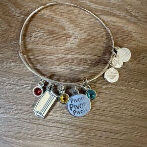 Alex and Ani Friends Silver Charm Bracelet
